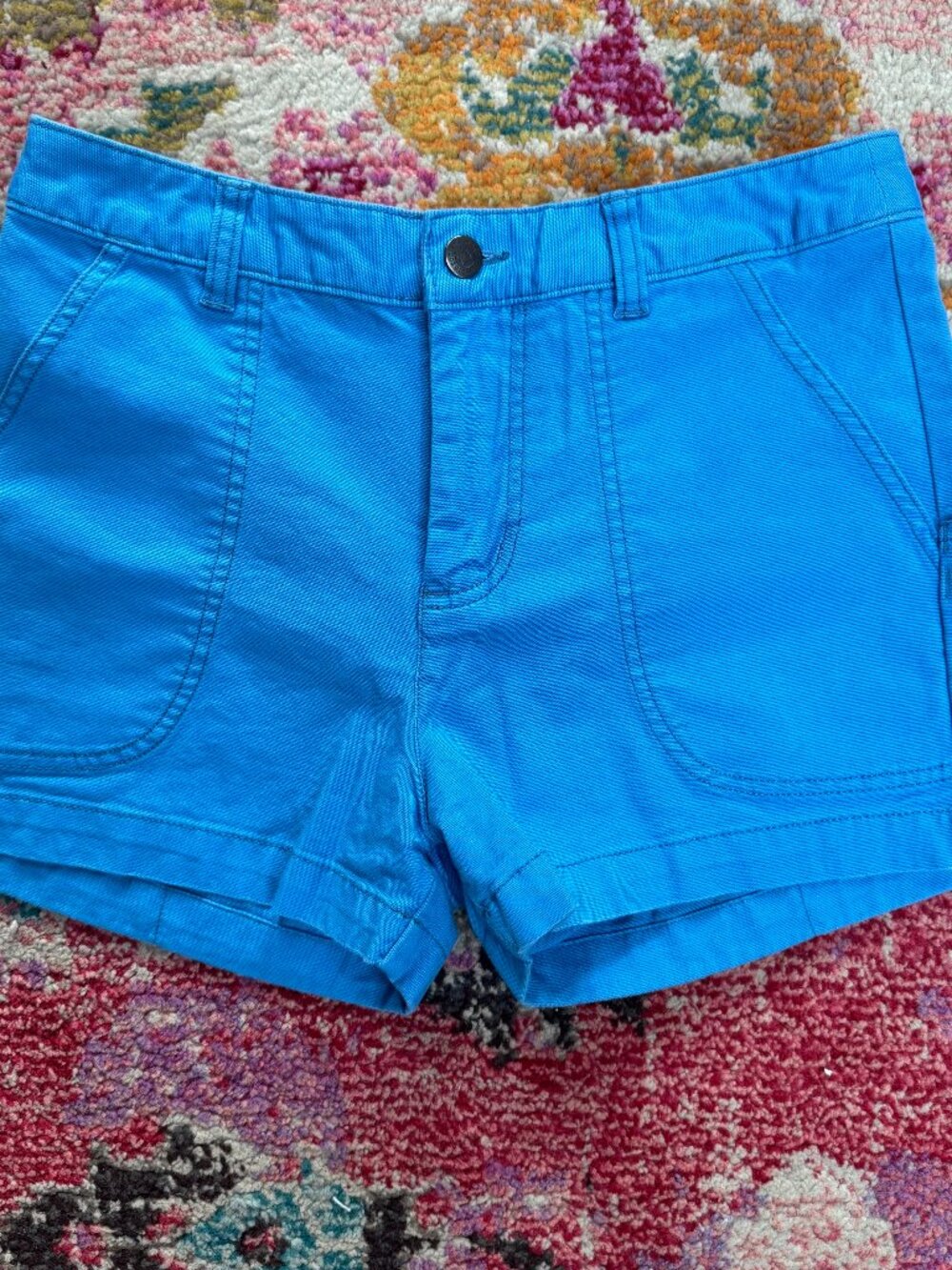 Patagonia Women's Blue Stand Up Shorts Size 2
